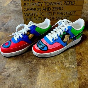 Custom Nike Court Nurse Theme Shoes